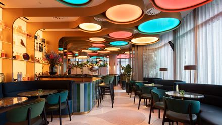 The bar at The BoTree. Credit: John Carey. Image courtesy of Hilton.