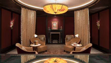 The Lanesborough Club & Spa treatment lounge. Image courtesy of The Lanesborough.