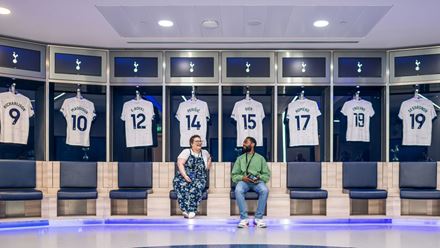 Visit one of London's leading football venues with a tour of Tottenham Hotspur Stadium. Credit: Michael Barrow. Image courtesy of visitlondon.com.