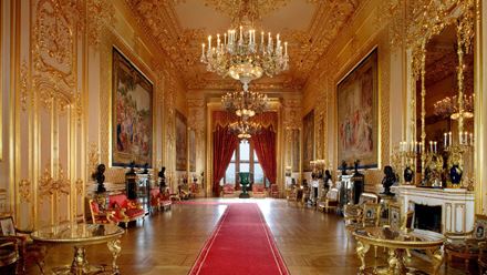 The Grand Reception Room at Windsor Castle. ©Peter Smith/Royal Collection Trust/His Majesty King Charles III 2023.