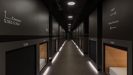 A dormitory at Zedwell Piccadilly. Credit: Zedwell. Image courtesy of Criterion Capital.