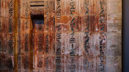 See the scripts of The Rosetta Stone used to decipher ancient Hieroglyphics at the British Museum. Image courtesy of Matteo Vistocco via Unsplash.