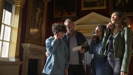 Explore the ornate interiors of Chiswick House with an audioguide. Image courtesy of Chiswick House & Gardens Trust. Image credit: Andre Pattenden.