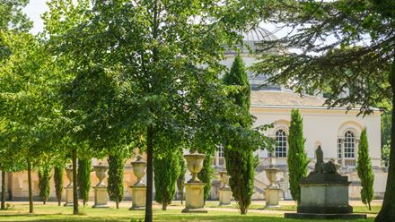 Discover the formal gardens and classical landscape around Chiswick House. Image courtesy of Chiswick House & Gardens Trust. Image credit: Andre Pattenden.
