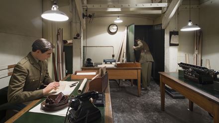 Visit the Churchill War Rooms and immerse yourself inside the secret cabinets where Churchill and his team planned D-day. Image courtesy of Imperial War Museums.