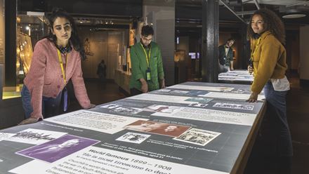 Chart the course of the war in the Map Room. Image courtesy of Imperial War Museums.