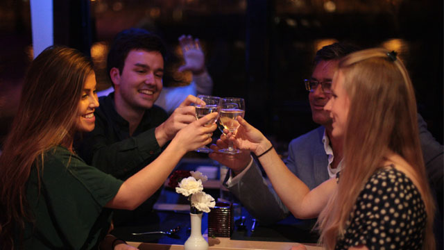 Dine on the Thames. Image courtesy of City Cruises.