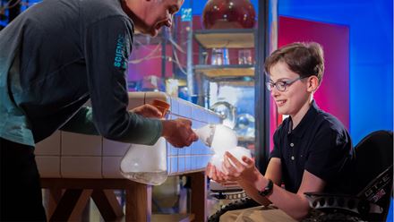 Wonderlab at the Science Museum. Image courtesy of the Science Museum Group.
