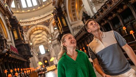 Erkunden Sie die historische St Paul's Cathedral, n wandeln Sie in den Spuren von großen historischen Figuren. ©London & Partners/Michael Barrow