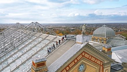Climb high above the city and take in panoramic views across London at Summit, Alexandra Palace. Image courtesy of Golden Tours.