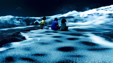 Designed for curious minds of all ages, this multisensory cultural experience features immersive storytelling, spatial audio and interactive displays. Credit: Sandra Ciampone. Image courtesy of DEM Museums.