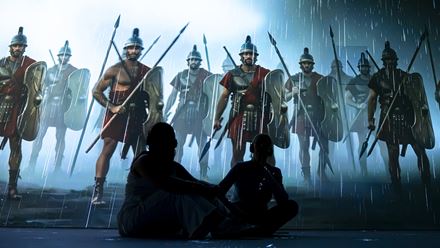 Take an immersive journey through ancient civilisations spanning centuries of world history at Timewalk. Credit: Sandra Ciampone. Image courtesy of DEM Museums.