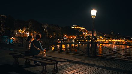 Take a romantic trip to Paris. © Unsplash/SnaptoSnack