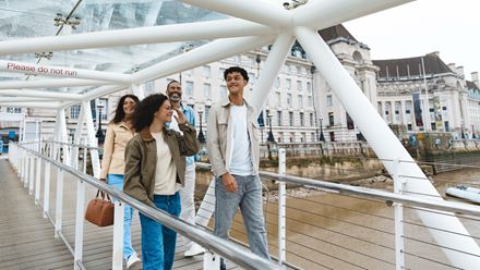 The 40-minute circular cruise sets off from and returns to the London Eye Waterloo Pier. Image courtesy of Merlin Entertainments.