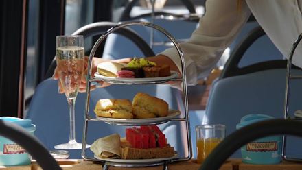 Enjoy delicious afternoon tea in Windsor. Image courtesy of Golden ToursImage courtesy of Golden Tours.