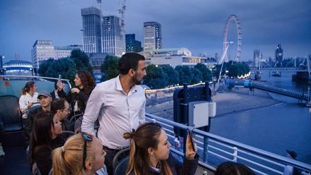 Enjoy panoramic views of the epic London skyline. Image courtesy of Golden Tours.