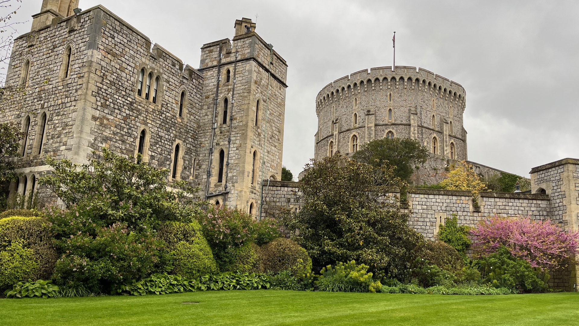 Towers at Windsor Castle.