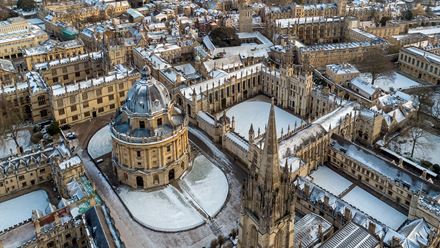 Discover the magic of Oxford in the winter. Image credit: Shutterstock. Image courtesy of Shutterstock.