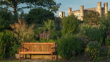 Wander the idyllic gardens of Leeds Castle. Image courtesy of Golden Tours. Photo credit: Sarah Medway. Wander the idyllic gardens of Leeds Castle. Image courtesy of Golden Tours. Photo credit: Sarah Medway.