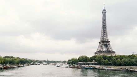 See the Eiffel Tower from the River Seine. Image courtesy of Unsplash, credits: John Towner See the Eiffel Tower from the River Seine. Image courtesy of Unsplash, credits: John Towner