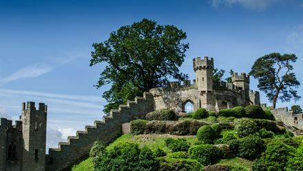 Explore Warwick Castle and its magnificent gardens. Image credit: Getty Images / iStockphoto. Image courtesy of Getty Images / iStockphoto. 