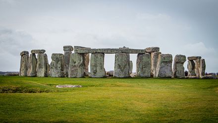 See the stone circle at Stonehenge. Image courtesy of Unsplash, image credit: V. Priyank