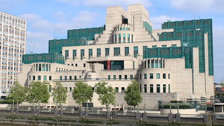 Pass by the secret offices of James Bond's London HQ - Universal Exports. Image courtesy of Golden Tours.
