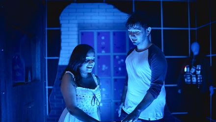 Try to uncover the clues with help from original cast in specially recorded audio and video sequences. Image courtesy of Golden Tours.