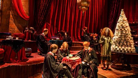Step into the Divination classroom as students learn their fate from the tea leaves. Image credit: Warner Bros. Studio Tour London – The Making of Harry Potter