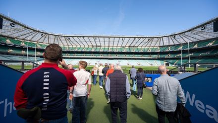 Run out through the tunnel, take a seat in the dressing room and see normally out-of-bounds parts of the ground on a guided tour of Allianz Stadium. Image courtesy of Golden Tours.