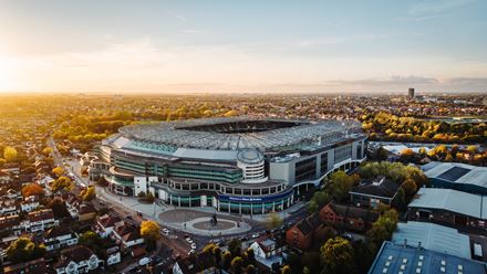 Grab a backstage pass to the Home of England Rugby on a guided tour of Allianz Stadium. Image courtesy of Golden Tours.