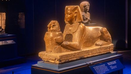 Step into the world of ancient Egypt at Ramses and the Pharaohs’ Gold. Credit: James Mason Photography. Image courtesy of NEON.