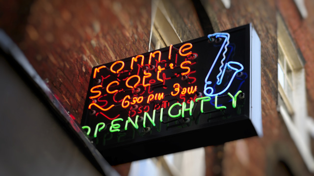 Ronnie Scott's Jazz Club in Soho