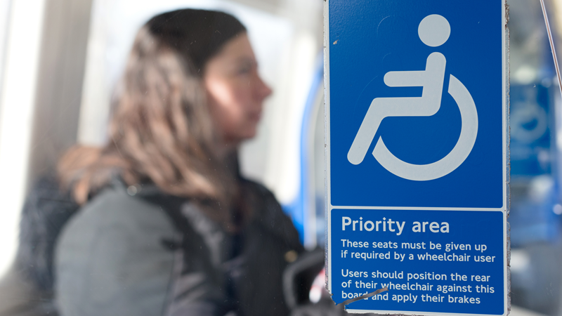 Travel through London easily with the help of accessible transport options. Credit: Shutterstock. Image courtesy of Shutterstock.