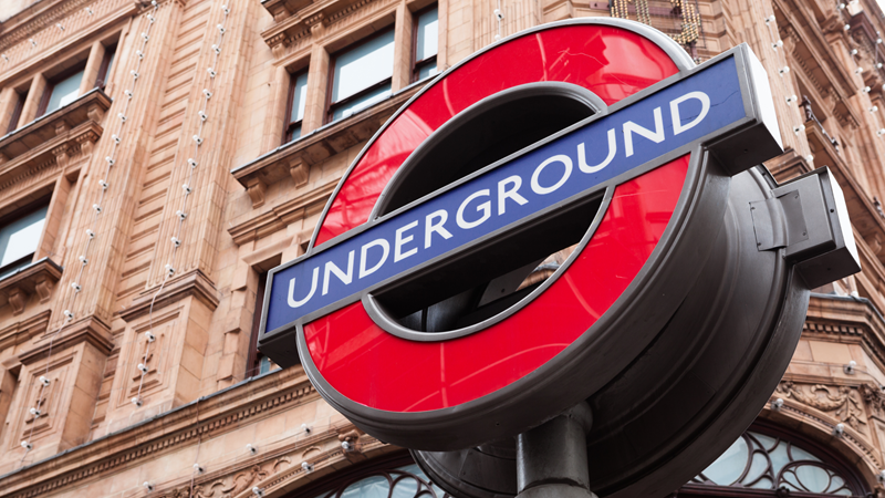 Get to your destination seamlessly on the London Underground, with stations across the city. Credit: Shutterstock. Image courtesy of Shutterstock.