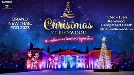 Christmas at Kenwood est de retour à Hampstead Heath avec un nouveau parcours forestier festif. Image fournie par Deacon Communications
