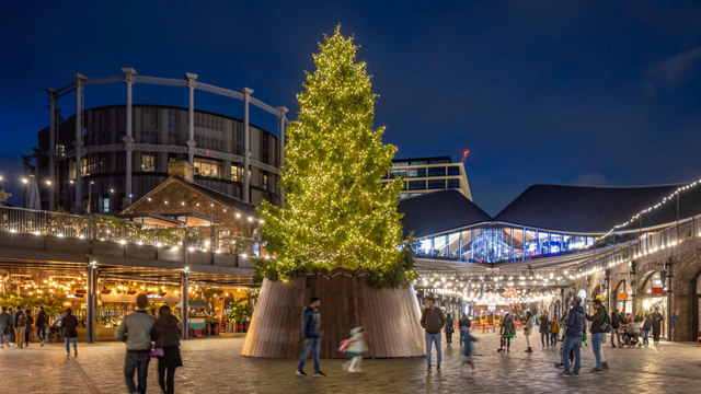 Coal Drops Yard Christmas tree 2023