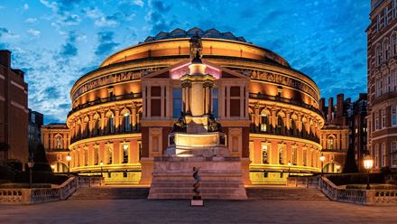 Visit the Royal Albert Hall, one of London's most iconic music venues. Image credit: Royal Albert Hall. Image courtesy of Royal Albert Hall.