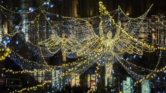 Luci natalizie di Regent Street