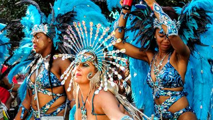 Celebrate Notting Hill Carnival in style in west London. ©Tara Hobson/Carnival Village Trust.