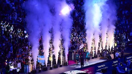 Get tickets to the UK’s first elite professional padel tournament. Credit: Mariano Castro. Image courtesy of Premier Padel.