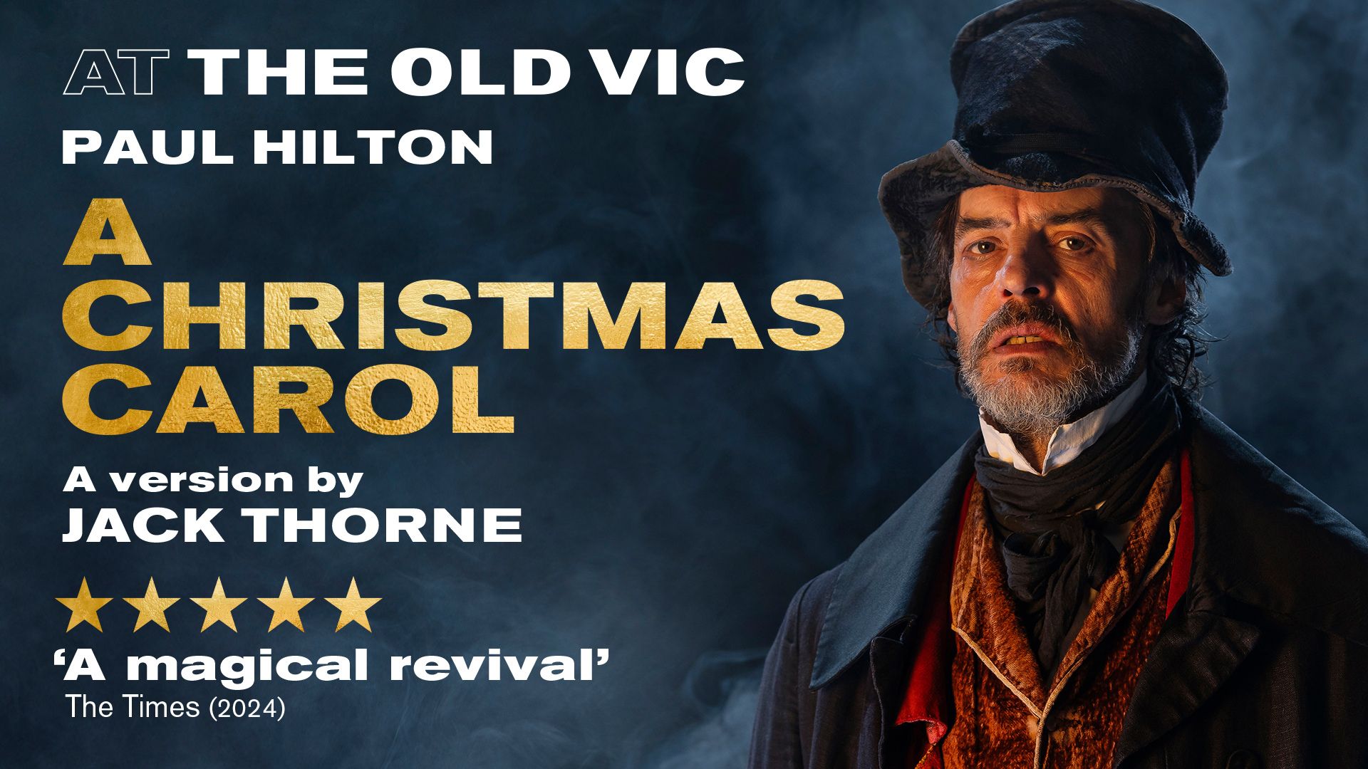 A Christmas Carol at The Old Vic Buy tickets