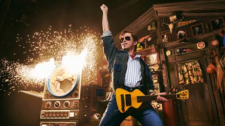 See the musical and stage adaptation of the hit film Back to the Future, currently playing at the Adelphi Theatre. Photo credit: Matt Crockett / Raw PR.