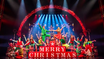 Get into the Christmas spirit with Buddy in ELF The Musical, a stage adaptation of the hit film. Photo credit: Matt Crockett.
