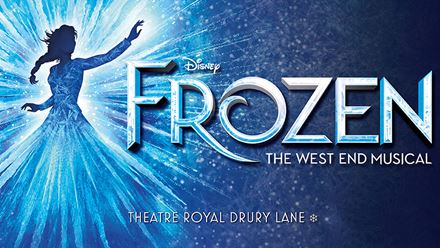 Frozen, the Disney musical, is playing in London's West End at the Drury Lane Theatre. Image courtesy of SEE Tickets.