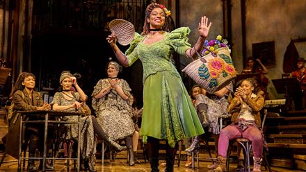 See the award-winning production of Hadestown, a celebration of love, loss and hope, currently at the Lyric Theatre in London. © Brinkhoff-Moegenburg