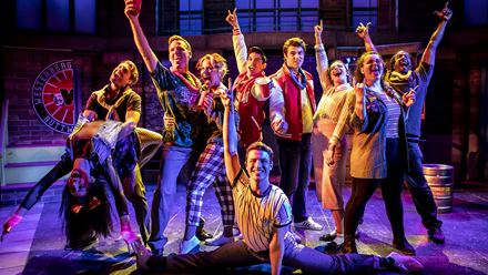 Don't miss Heathers The Musical and follow the story of Veronica as she tries to live up to the challenges of the Heathers, a school gang. Image courtesy of Dewynters / copyright Pamela Raith Photography.