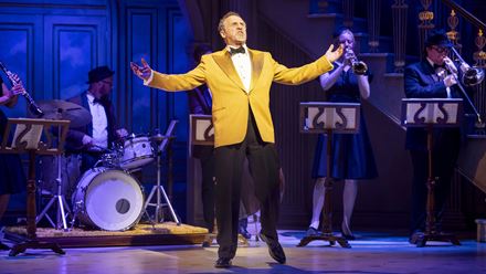The unforgettable music, sparkle and laughter make for an irresistible revival. Credit: Pamela Raith Photography. Image courtesy of London Theatre Direct.