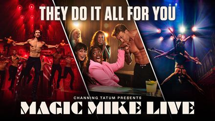 Find yourself in the middle of a fantasy club for an interactive performance with Magic Mike Live. Credit: London Theatre Direct. Image courtesy of London Theatre Direct.