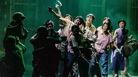 Relive the emotional tale of Miss Saigon, a love story set against the backdrop of the Vietnam War, as the musical returns to London's West End. Photo credit: Danny Kaan (production photography from the UK tour).